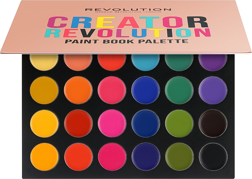 Paleta do makijażu - Makeup Revolution Creator Revolution Face Paint Book Palette