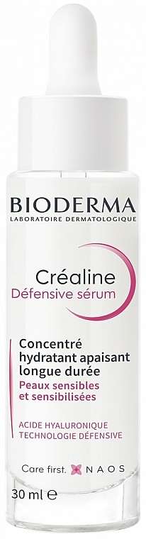 Serum-koncentrat nawilżający - Bioderma Crealine Defensive Serum Concentrate Hydrating — Zdjęcie N1