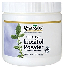 Suplement diety Inozytol w proszku - Swanson 100% Pure Inositol Powder — Zdjęcie N2