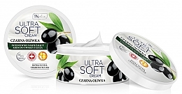 Intensywnie nawilżający krem do twarzy i ciała Czarna oliwka - INelia Ultra Soft Cream Black Olive — Zdjęcie N1