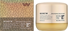 Krem do twarzy - Enough Secret W Brightening Tone-Up Cream — Zdjęcie N2