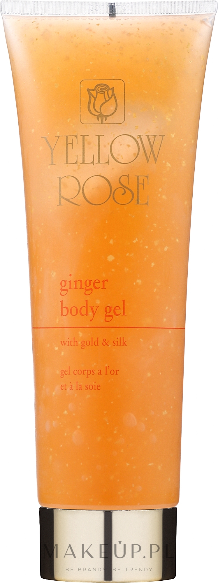 Imbirowy żel do ciała - Yellow Rose Ginger Body Gel With Gold And Silk — Zdjęcie 250 ml