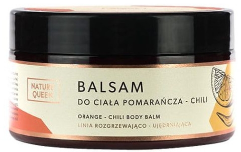 Balsam do ciała Pomarańcza i chili - Nature Queen Body Balm — Zdjęcie N1