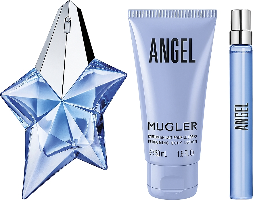 Mugler Angel - Zestaw (edp 25 ml + b/lot 50 ml + edp 10 ml) — Zdjęcie N2