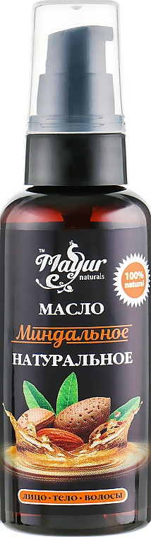 Naturalny olejek migdałowy - Mayur Almond Oil — Zdjęcie N1