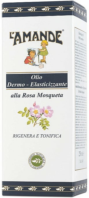 Dermoolejek uelastyczniający do ciała z dziką różą - L'Amande Dermo-Elasticizing Oil With Rosehip — Zdjęcie N2