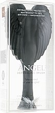 Szczotka do włosów, czarno-szara - Tangle Angel 2.0 Soft Touch Black — Zdjęcie N4