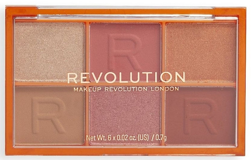 Paleta cieni do powiek - Revolution Mini Colour Reloaded Palette  — Zdjęcie N1
