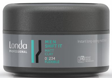 Matująca glinka do włosów dla mężczyzn - Londa Professional Men Shift It Matt Clay