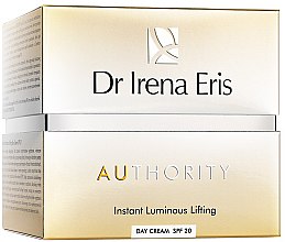 Kup Liftingujący krem do twarzy na dzień Instant Luminous SPF 20 - Dr Irena Eris Authority