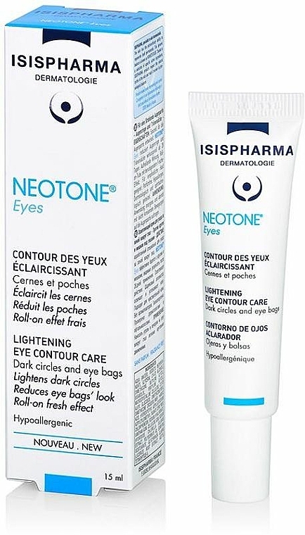 Krem na powieki - Isispharma Neotone Lightening Eye Contour Cream — Zdjęcie N1