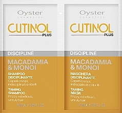 Kup Zestaw próbek do włosów - Oyster Cosmetics Cutinol Plus Dascipline (mask/15ml + sh/15ml)