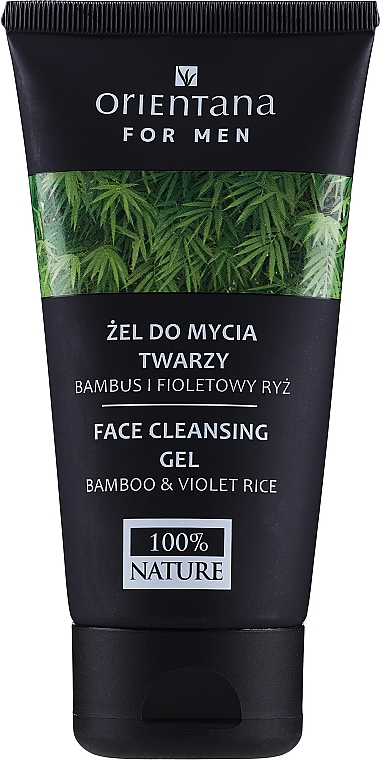 Żel do mycia twarzy Bambus i fioletowy ryż - Orientana For Man Face Cleansing Gel — Zdjęcie N1