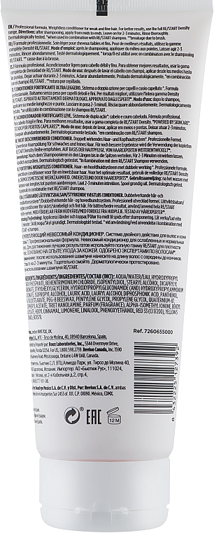 Regenerująca lekka odżywka do włosów - Revlon Professional Restart Density Weightless Fortifying Conditioner — Zdjęcie N2