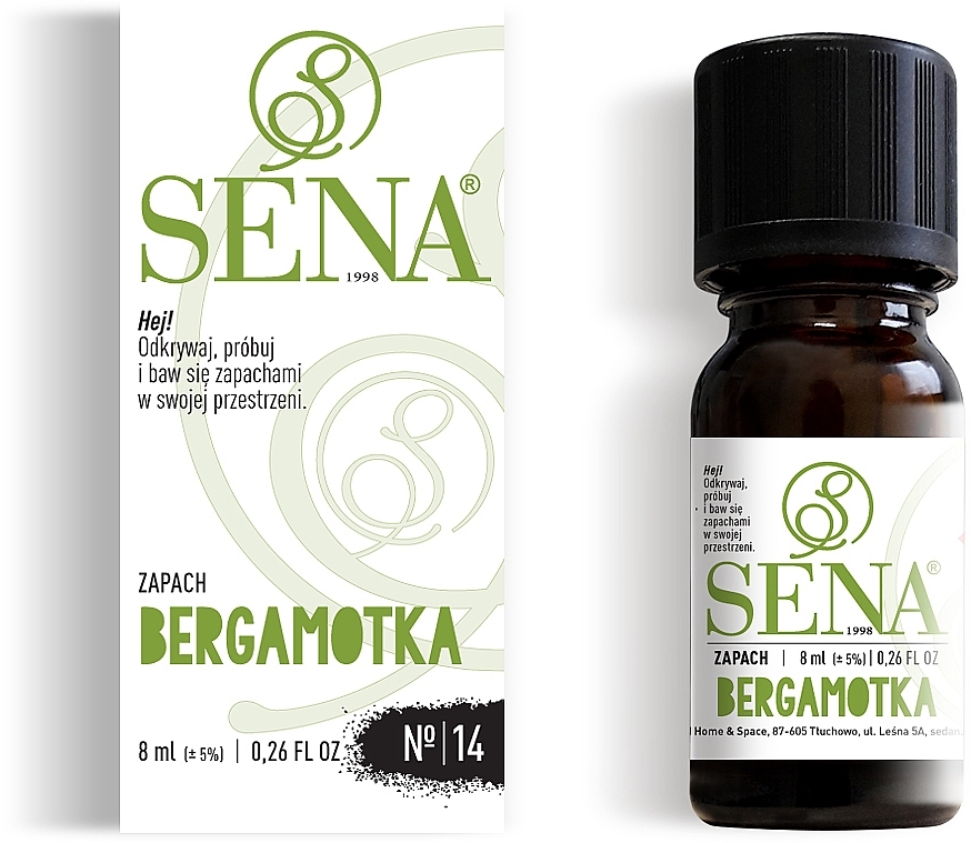 Olejek aromatyczny Bergamotka - Sena Aroma Oil №14 Bergamot — Zdjęcie N1