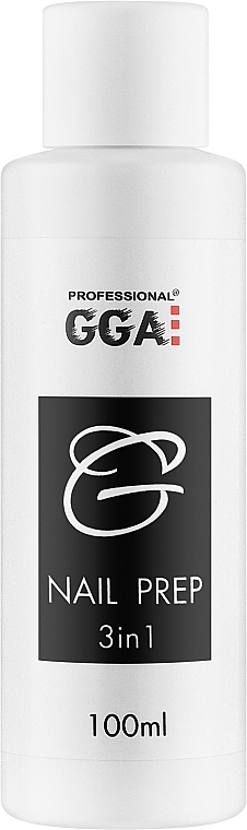 Preparaty do usuwania lepkiej warstwy 3 w 1 - GGA Professional Nail Prep 3in1
