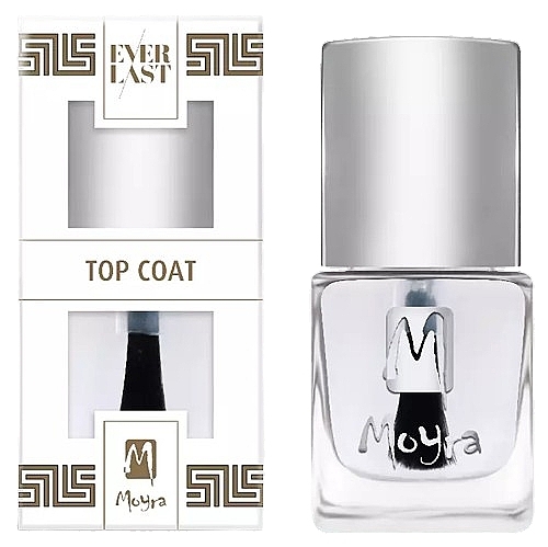 Top coat - Moyra EverLast Silicone Top Coat — Zdjęcie N1