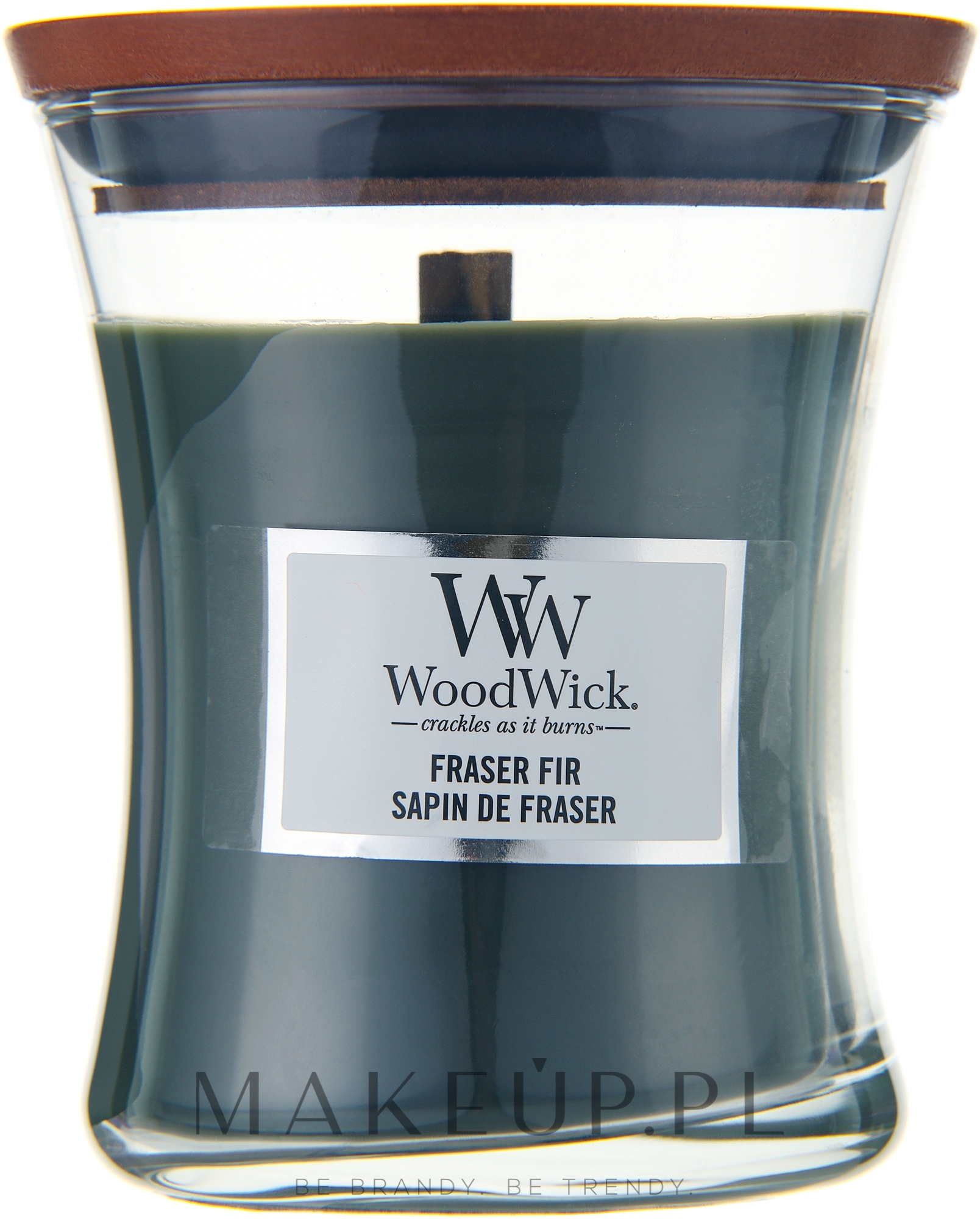 Świeca zapachowa w szkle - WoodWick Hourglass Candle Frasier Fir — Zdjęcie 275 g