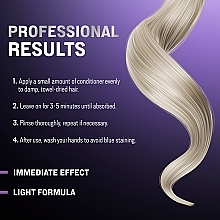 Odżywka do włosów blond - Joanna Professional Silver Boost Complex Hair Conditioner  — Zdjęcie N4