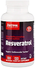 Suplement diety Resweratrol - Jarrow Formulas Resveratrol, 100 mg  — Zdjęcie N3