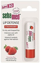 Ochronny balsam do ust Truskawka SPF 30 - Sebamed Lip Defense Stick Strawberry — Zdjęcie N3