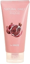 Kup Pianka oczyszczająca z granatem - The Saem Natural Daily Cleansing Foam Pomegranate