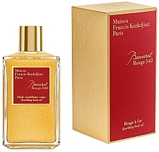 Kup Maison Francis Kurkdjian Baccarat Rouge 540 Sparkling Body Oil - Perfumowany olejek do ciała