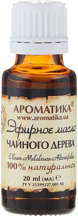 100% naturalny olejek eteryczny Drzewo herbaciane - Aromatika  — Zdjęcie N3