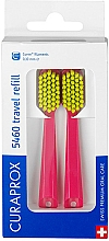 Podróżny zestaw końcówek do szczoteczki do zębów, CS 5460, różowo-zielony - Curaprox — Zdjęcie N1