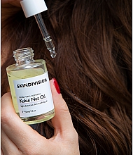 Olej do twarzy z orzechów kukui - SkinDivision 100% Pure Kukui Nut Oil — Zdjęcie N4