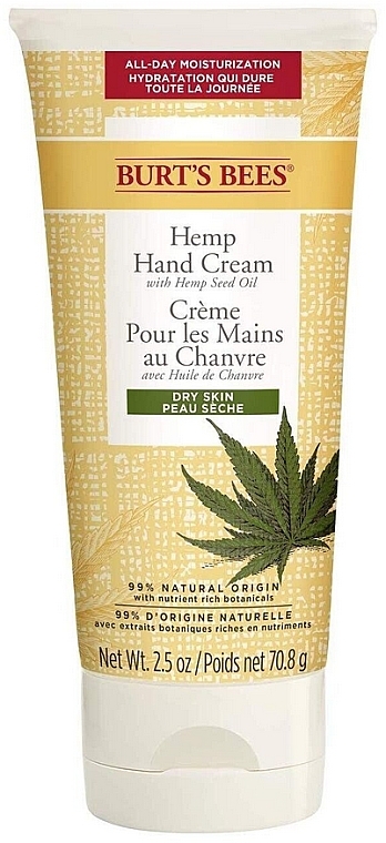 Krem do rąk - Burt's Bees Hemp Hand Cream — Zdjęcie N1