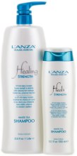 Odżywczy szampon do długich lub osłabionych włosów - L'anza Healing Strength White Tea Shampoo — Zdjęcie N3