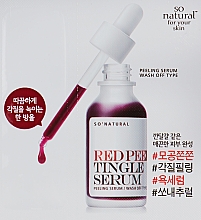 Kup Serum peelingujące do twarzy - So Natural Red Peel Tingle Serum (próbka)