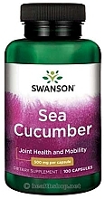 Suplement diety Ogórek morski 500 mg, 100 szt. - Swanson Sea Cucumber — Zdjęcie N1