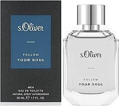 S.Oliver Follow Your Soul Men - Woda toaletowa — Zdjęcie N2
