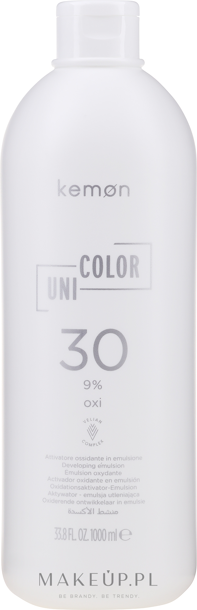 Oksydant uniwersalny do farb 9% - Kemon Uni.Color Oxi — Zdjęcie 1000 ml