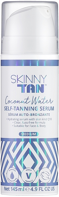 Serum samoopalające na bazie wody kokosowej - Skinny Tan Coconut Water Serum — Zdjęcie N1