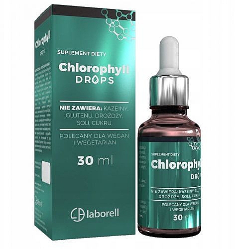 Suplement diety Chlorofil, w kroplach - Laborell — Zdjęcie N1