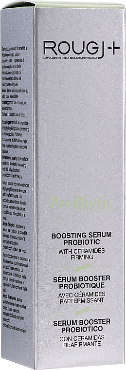 Ujędrniające serum do twarzy z ceramidami - Rougj+ ProBiotic Ceramidi Siero Booster — Zdjęcie N1