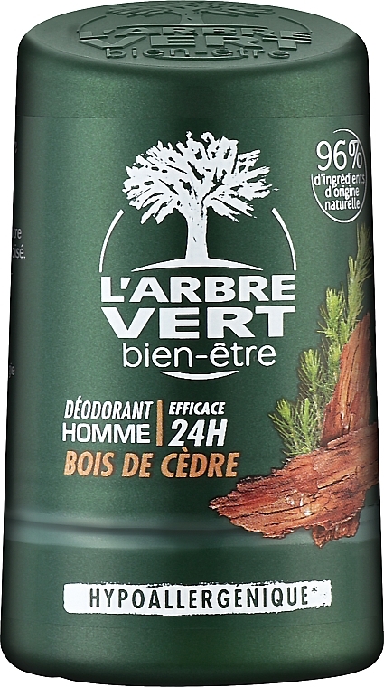 Dezodorant dla mężczyzn z ekstraktem z cedru - L'Arbre Vert Deodorant  — Zdjęcie N1