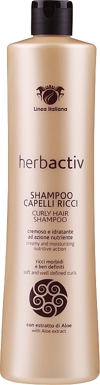 Szampon do włosów kręconych - Linea Italiana Herbactiv Curly Hair Shampoo — Zdjęcie N1