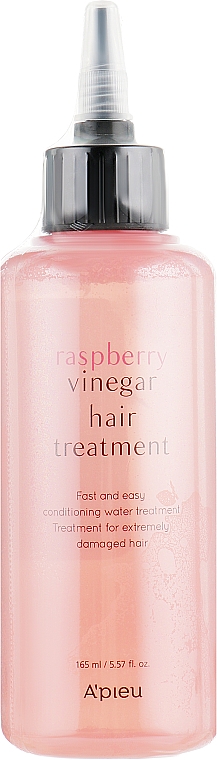 Balsam do włosów z octem malinowym - A'pieu Raspberry Vinegar Hair Treatment