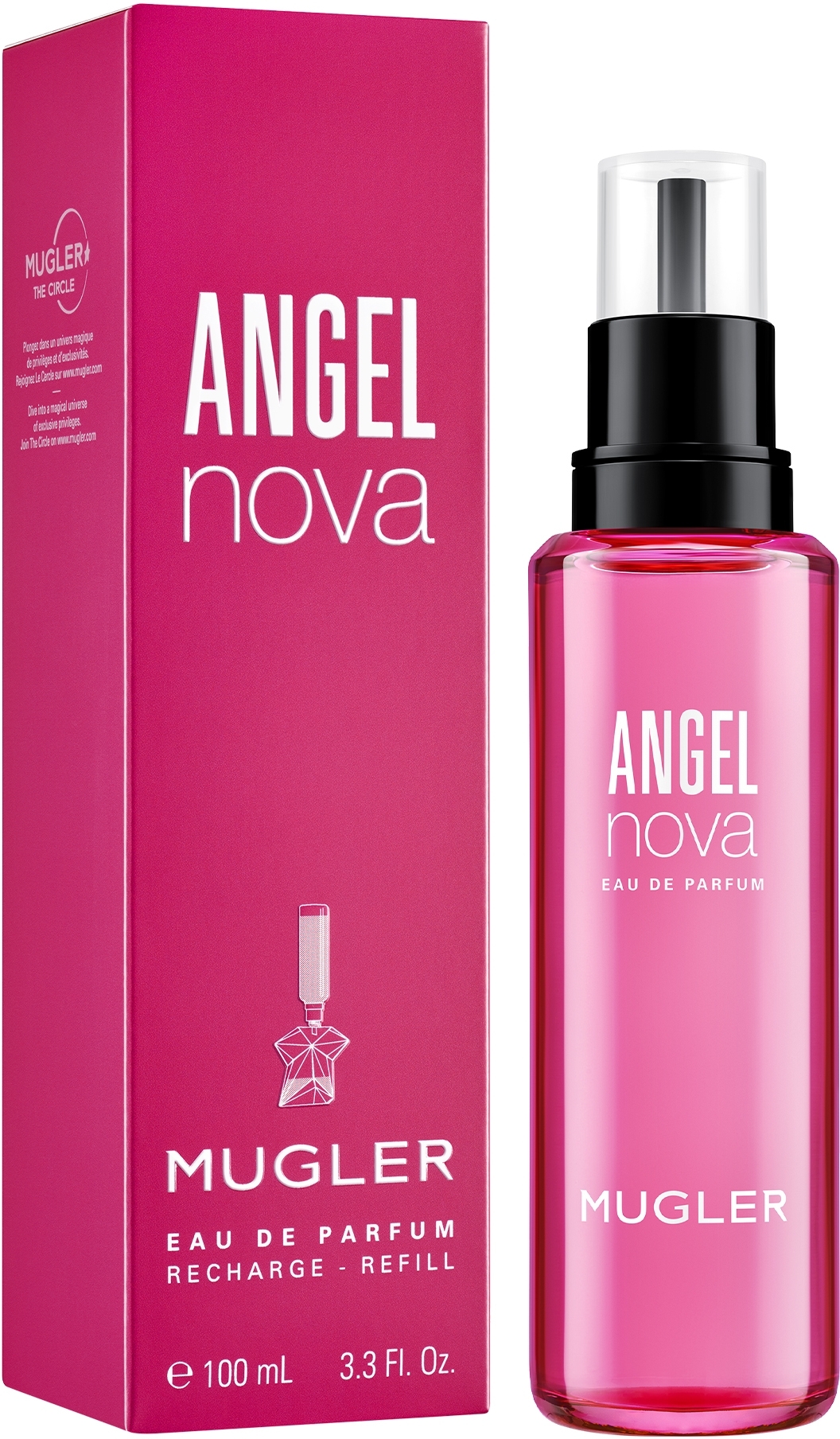 Mugler Angel Nova Refill Bottle - Woda perfumowana (uzupełnienie) — Zdjęcie 100 ml