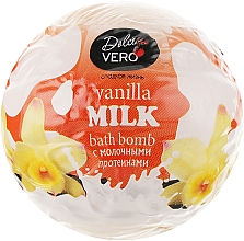 Kup Bomba do kąpieli z proteinami mleka Mleko waniliowe, pomarańcza - Dolce Vero