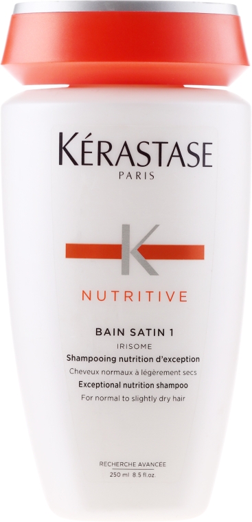 Szampon odżywczy do włosów lekko suchych i wrażliwych - Kérastase Nutritive Bain Satin 1 Exceptional Nutrition Shampoo