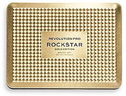 Zestaw pędzli do makijażu - Revolution Pro Brush set Rockstar Gold Edition  — Zdjęcie N3