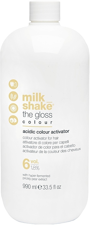 Aktywator kwasów - Milk Shake The Gloss Colour Acidic Colour Activator 6 Vol 1.8% — Zdjęcie N1