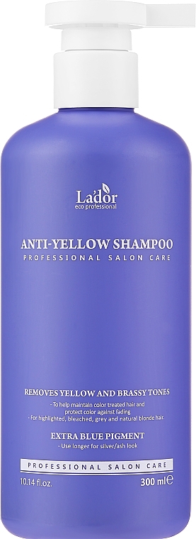 Szampon przeciw żółtym tonom - La'Dor Anti Yellow Shampoo