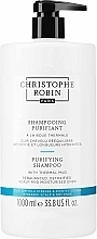 Kup Szampon oczyszczający z błotem termalnym - Christophe Robin Purifying Shampoo With Thermal Mud