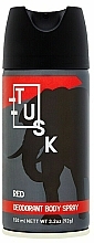 Dezodorant w sprayu do ciała - Tusk Red Deodorant Body Spray — Zdjęcie N1